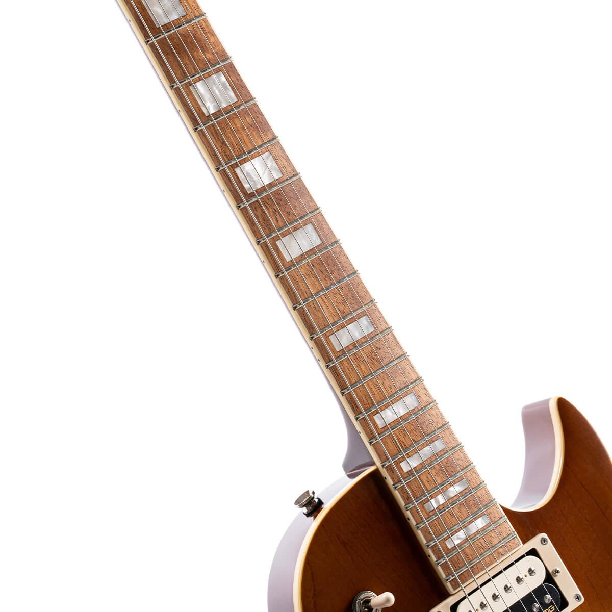 Cort CR300 Classic Rock Series Electric Guitar in Aged Vintage Burst - CR300-ATB-Fingerboard.jpg