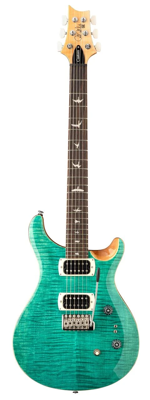 PRS SE Custom 24-08 Electric Guitar in Turquoise (2026) - SE Custom 24-08 Turqoise.jpg
