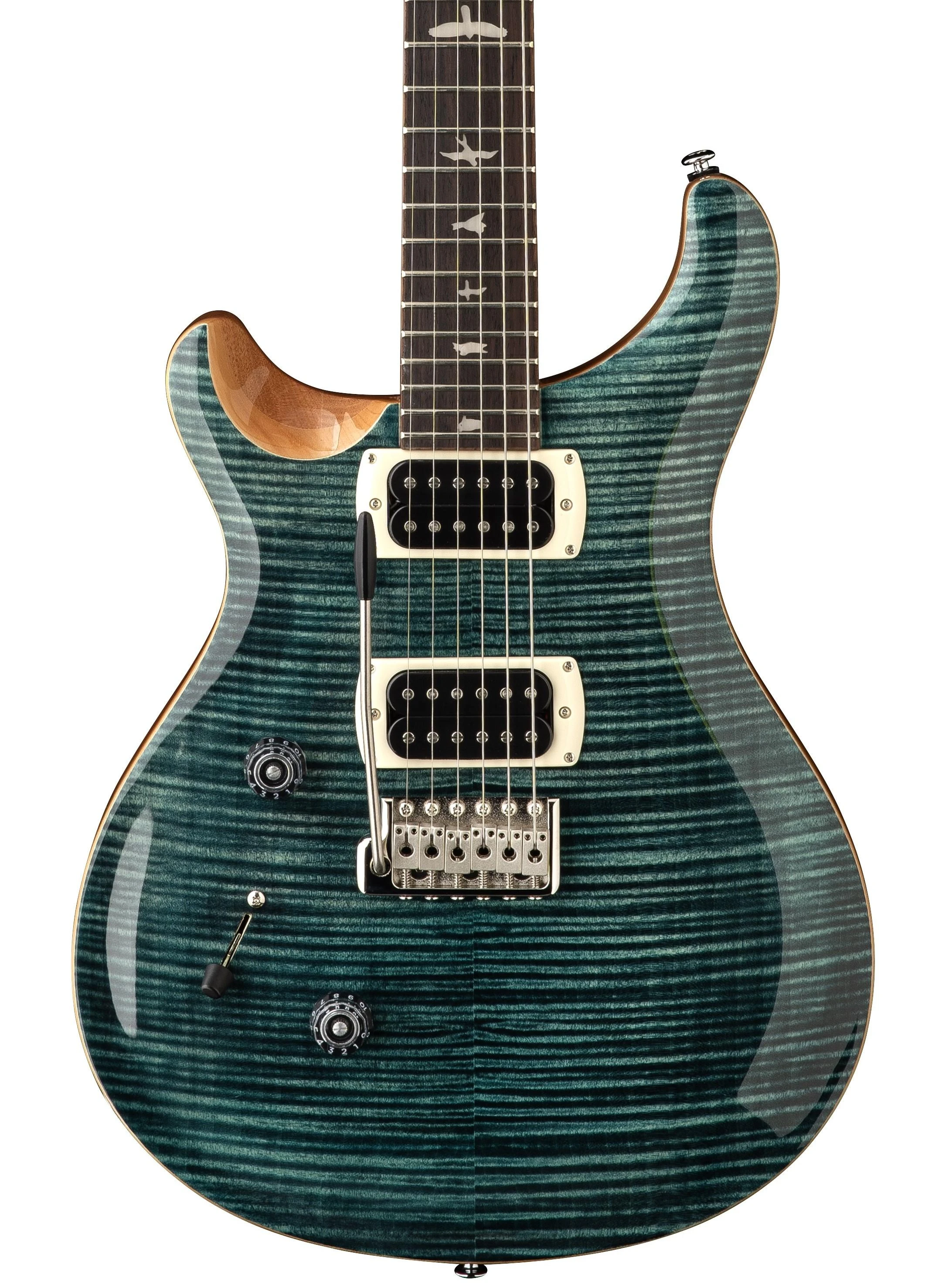 PRS SE Custom 24 Left Handed Electric Guitar in Slate Blue (2026) - SE Custom 24 Lefty Slate Blue cropped.jpg