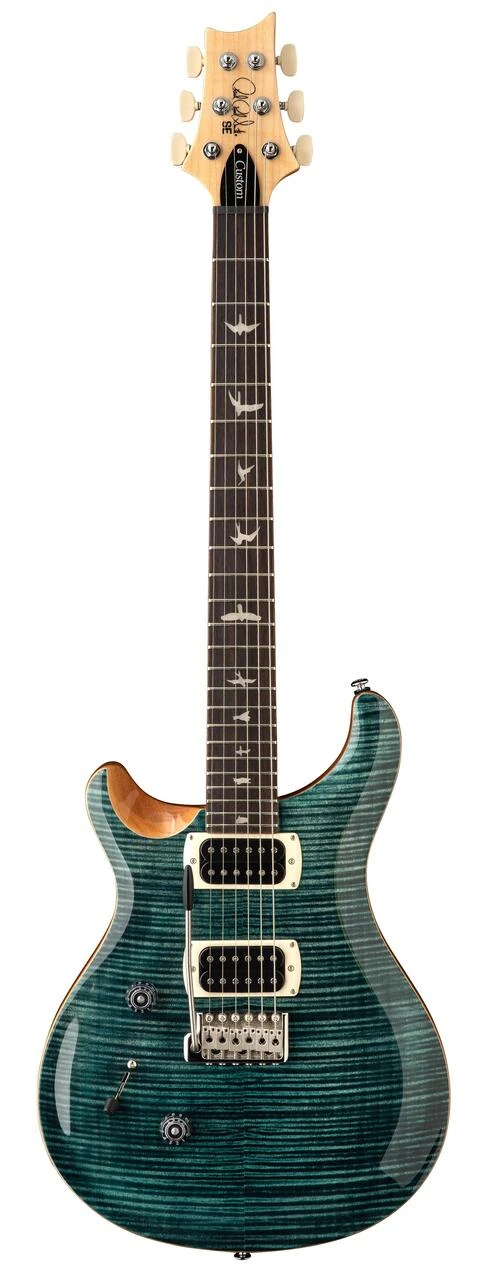 PRS SE Custom 24 Left Handed Electric Guitar in Slate Blue (2026) - SE Custom 24 Lefty Slate Blue.jpg