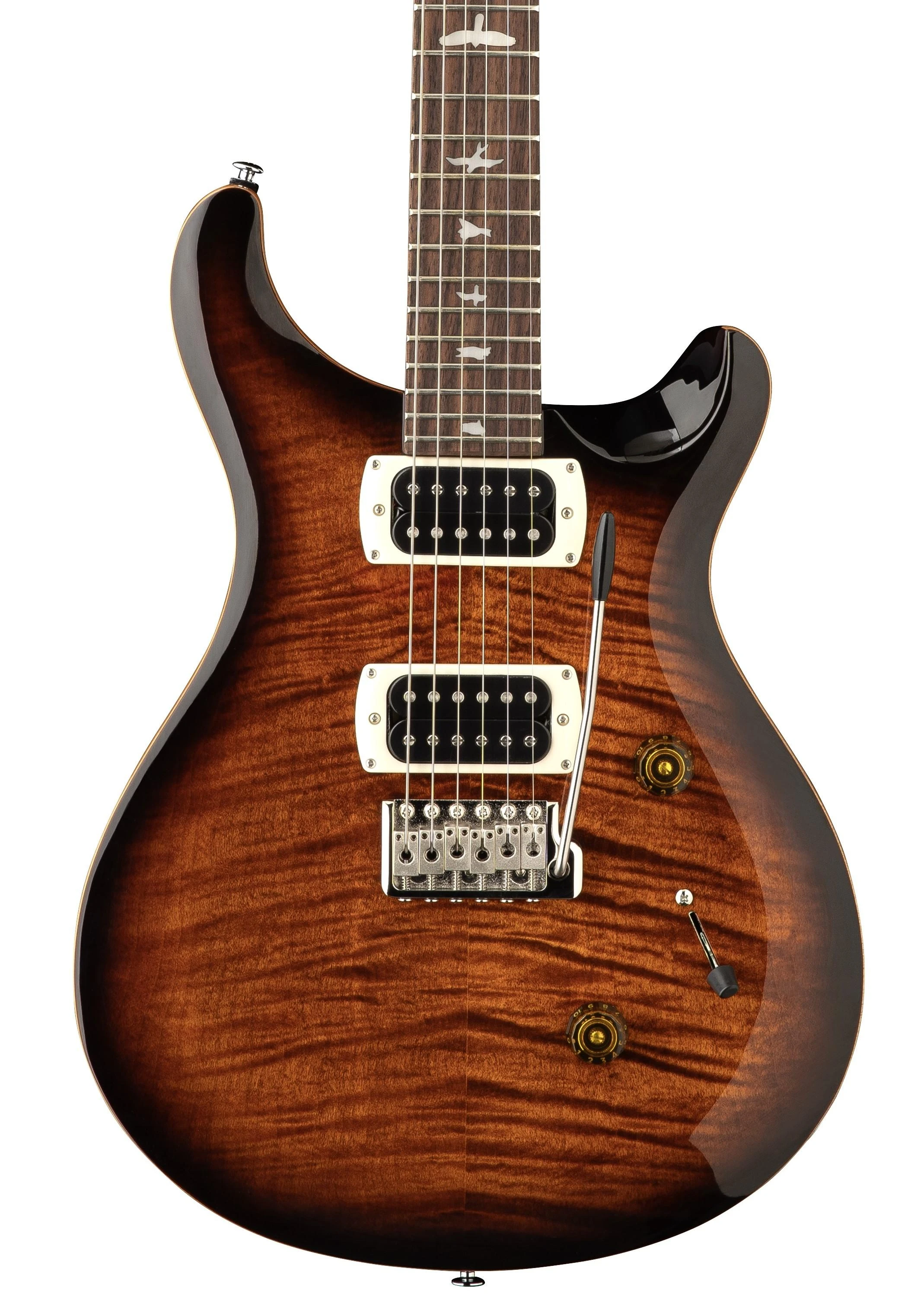 PRS SE Custom 24 Electric Guitar in Black Gold Sunburst (2026) - SE Custom 24 Black Gold Sunburst cropped.jpg