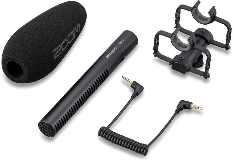 Zoom ZSG-1 On-camera Shotgun Microphone - 10011453-Zoom_ZSG-1_On_Camera_Shotgun_Microphone_Kit.jpg