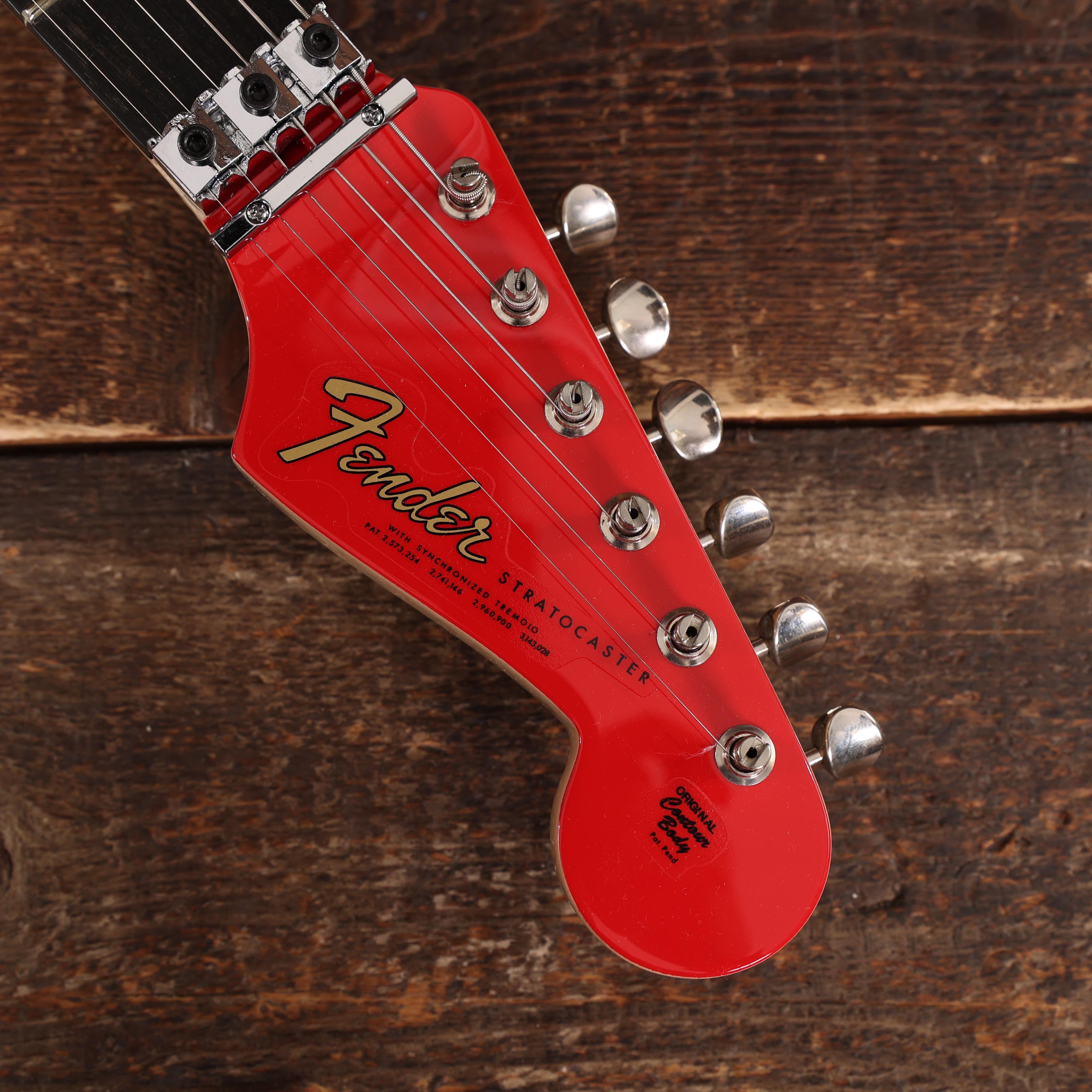 Fender Custom Shop '65 Stratocaster NOS HSS Floyd Rose in Hot Rod Red - XN18825 (15).JPG