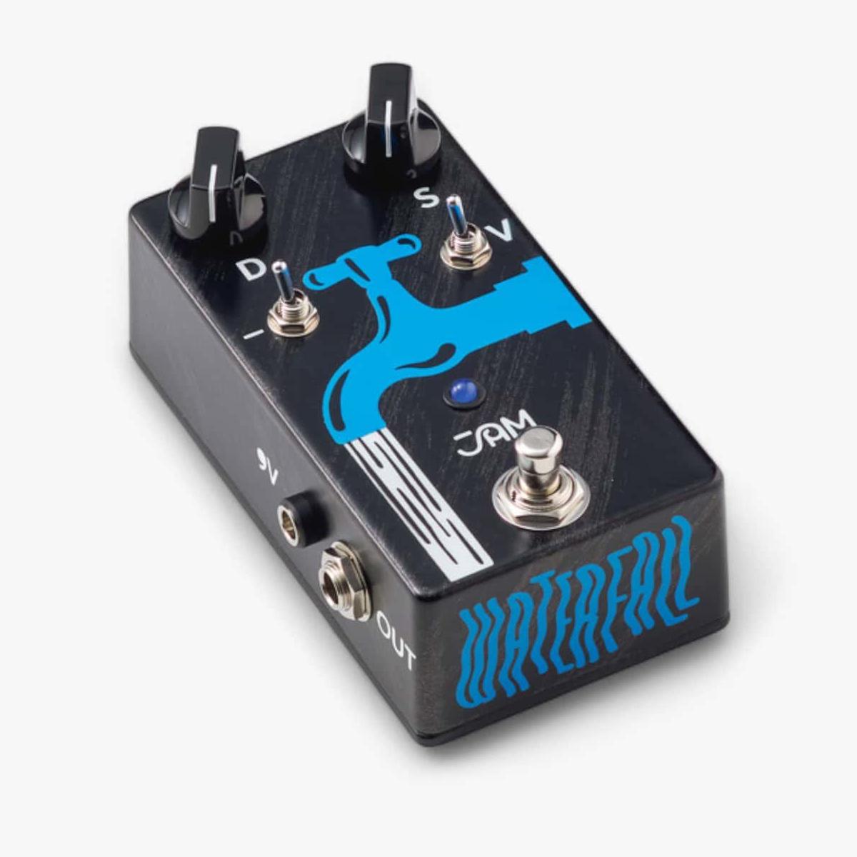 JAM Pedals WaterFall Bass Chorus & Vibrato Pedal - JAM-WFB-Jam-Pedals-Waterfall-Bass-Left.jpg