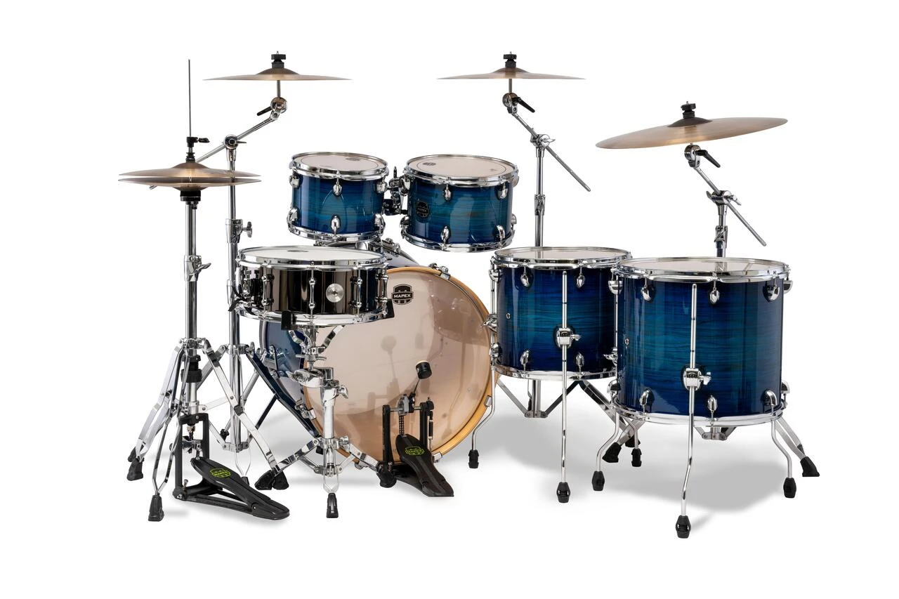 Mapex Armory 6 Piece 22" LA Fusion Acoustic Shell in Pack Blue Wave Burst - AR628SFUVNJ_3.jpg