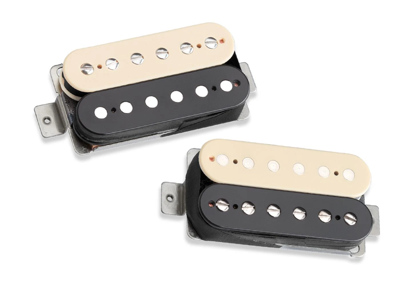 Seymour Duncan Slash 2.0 Humbucker Pickup Set - 4 Conductor with Short Legs in Zebra - Seymour-Duncan-Humbucker-Slash-2-4C-SE-Set-Zebra-11104-20-ZRZ-4c-bpSh.jpg