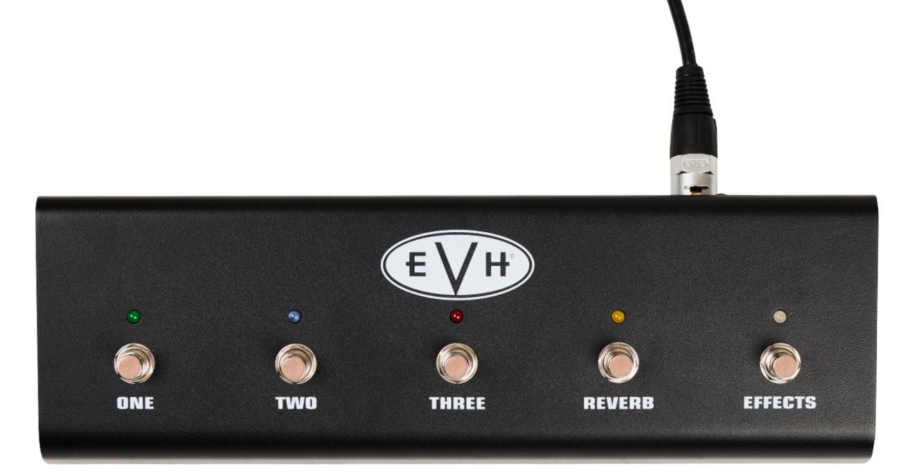 EVH 5150III Hypersonic 6L6 50W 1x12” Modelling Guitar Amp Combo in Ivory - 2256016410-Footswitch.jpg