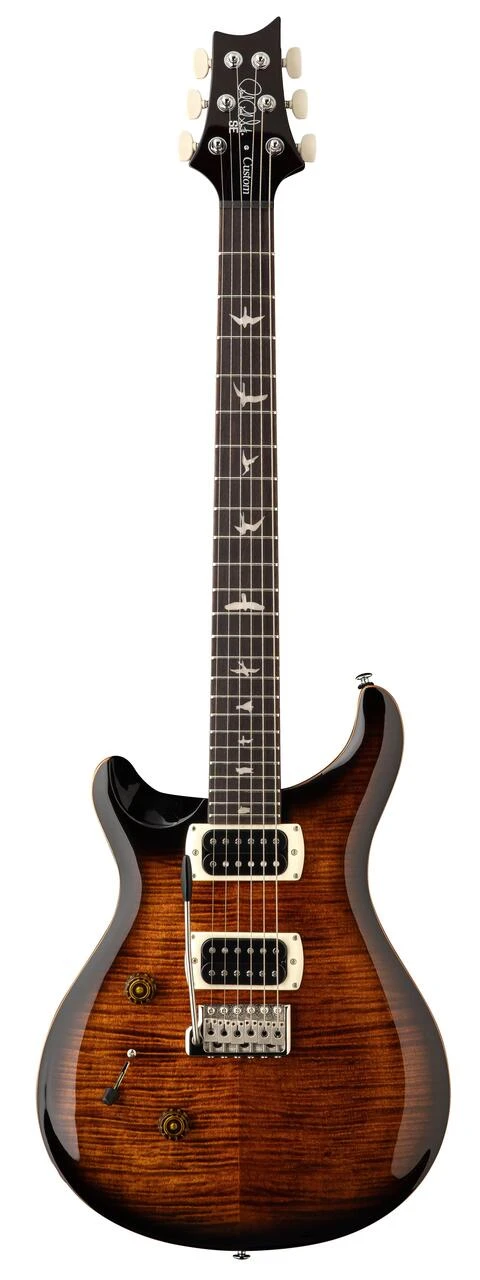 PRS SE Custom 24 Left Handed Electric Guitar in Black Gold Sunburst (2026) - SE Custom 24 Lefty Black Gold Sunburst.jpg
