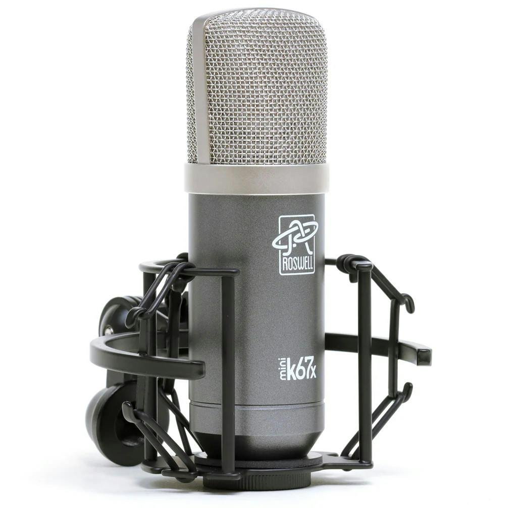 Roswell Pro Audio Mini K67x Condenser Microphone - ROS-MINIK67X-Rosswell_MiniK67x_Microphone_Shock.jpg