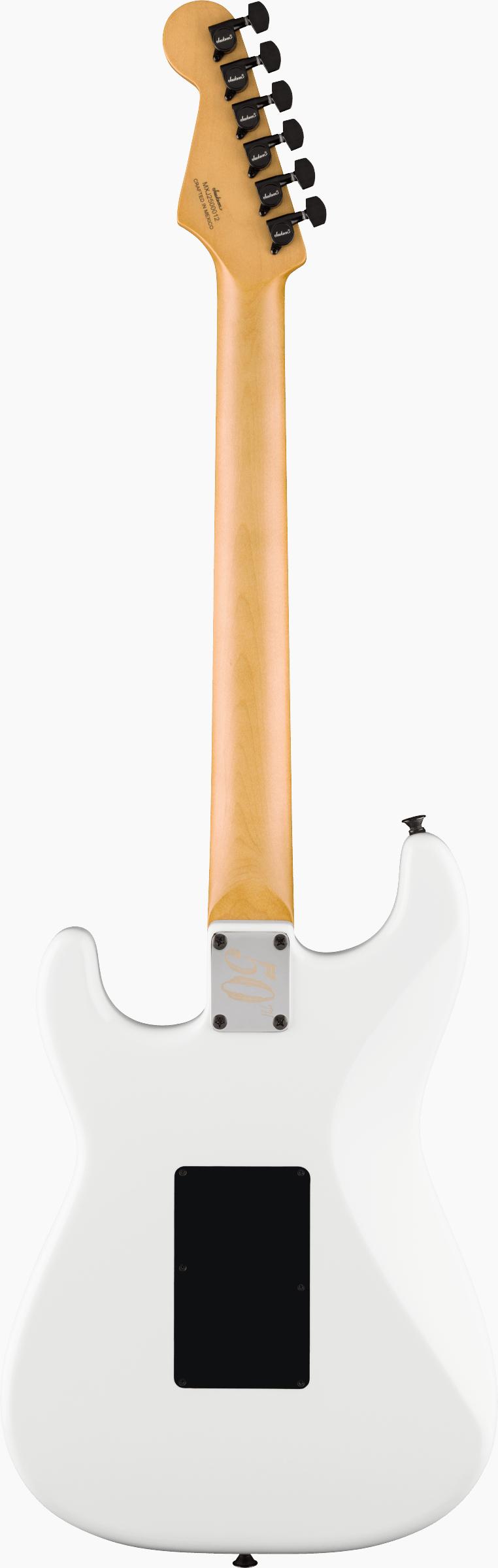 Jackson Iron Maiden 50th Anniversary Adrian Smith Signature SC1 Electric Guitar in Snow White - 2913067257-Back.jpg