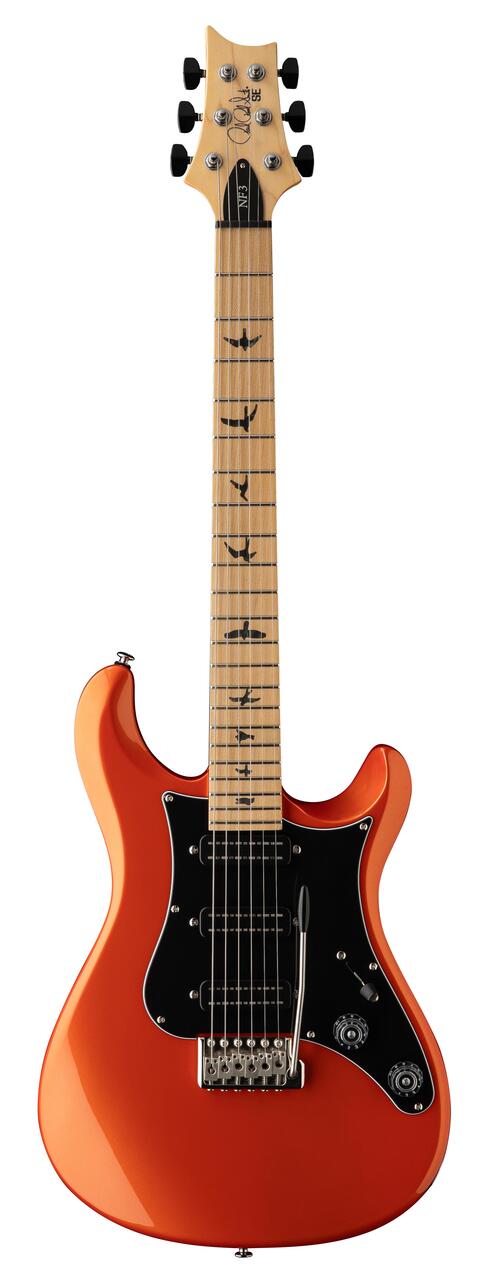 PRS SE NF3 Electric Guitar in Metallic Orange Maple Fingerboard (2026) - SE_NF3_Maple_Orange Metallic (2026).jpg