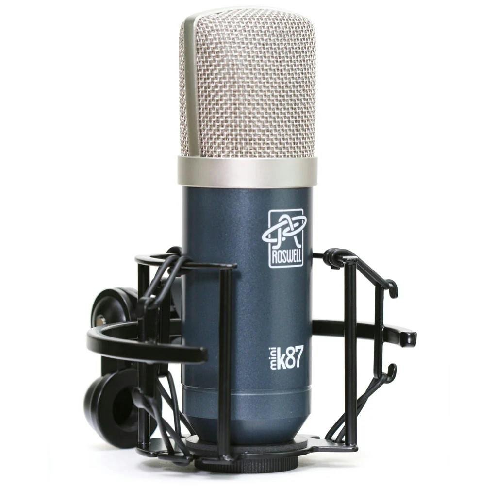 Roswell Pro Audio Mini K87 Condenser Microphone - ROS-MINIK87-Rosswell_MiniK87_Microphone_Shock.jpg