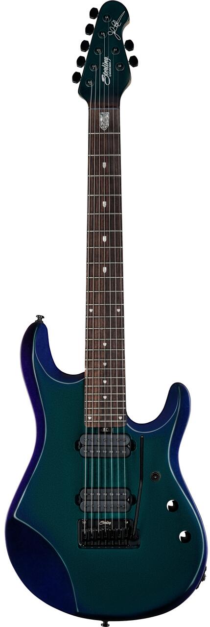 Sterling by Music Man JP70 John Petrucci Signature 7-String Electric Guitar in Mystic Dream - JP70MDRR1-Front.jpg