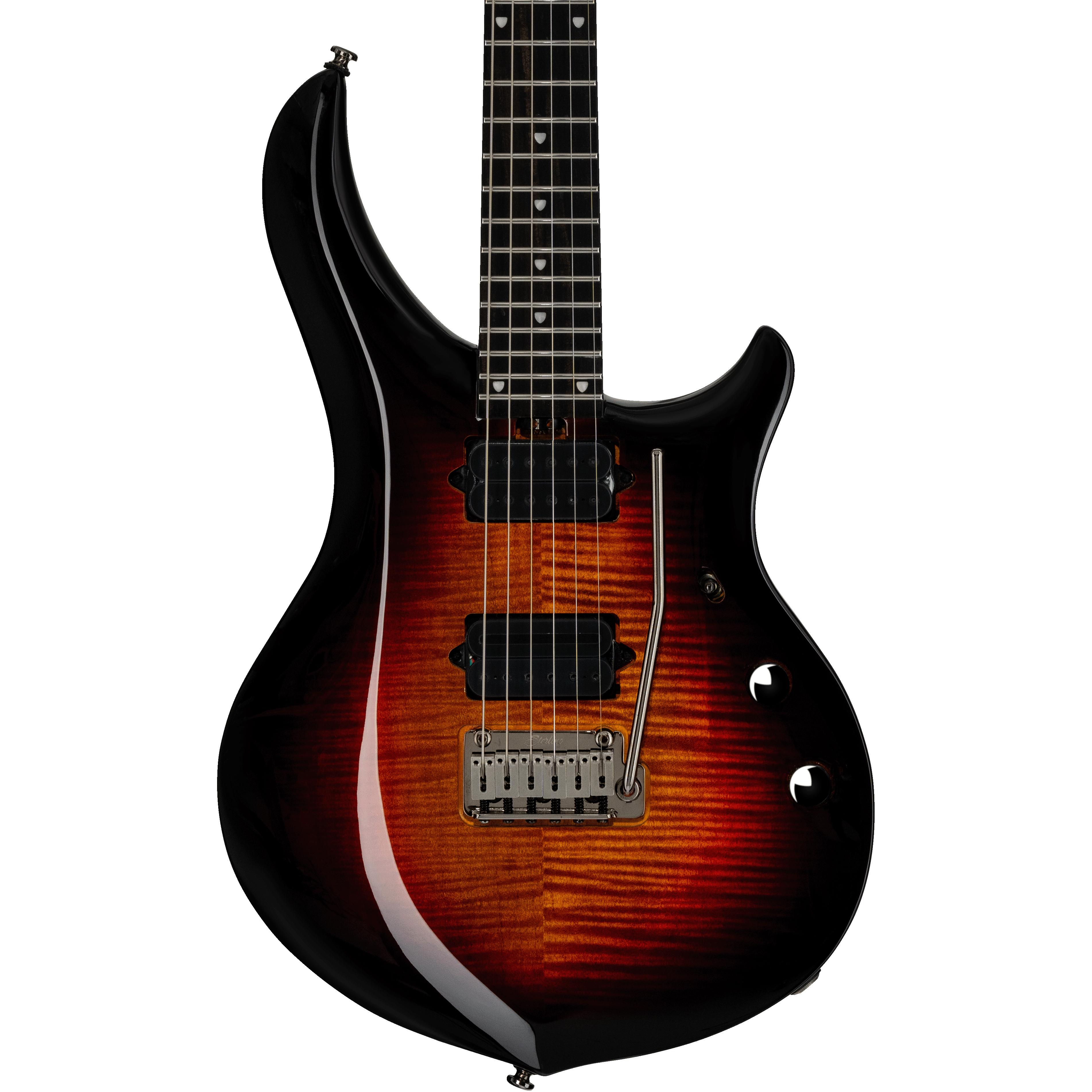 Sterling by Music Man Majesty Dimarzio John Petrucci Signature Electric Guitar in Tiger Eye - MAJ200XFMTGEE1WB-Body.jpg