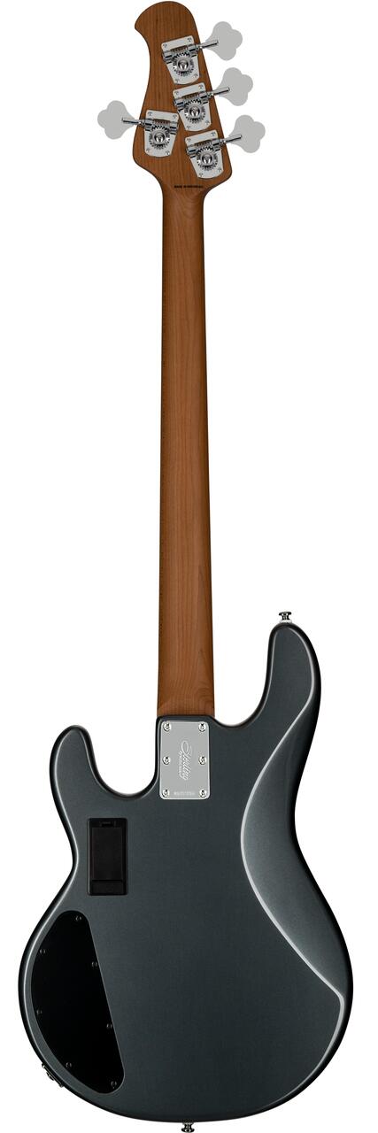 Sterling by Music Man StingRay RAY34 HH Bass Guitar in Charcoal