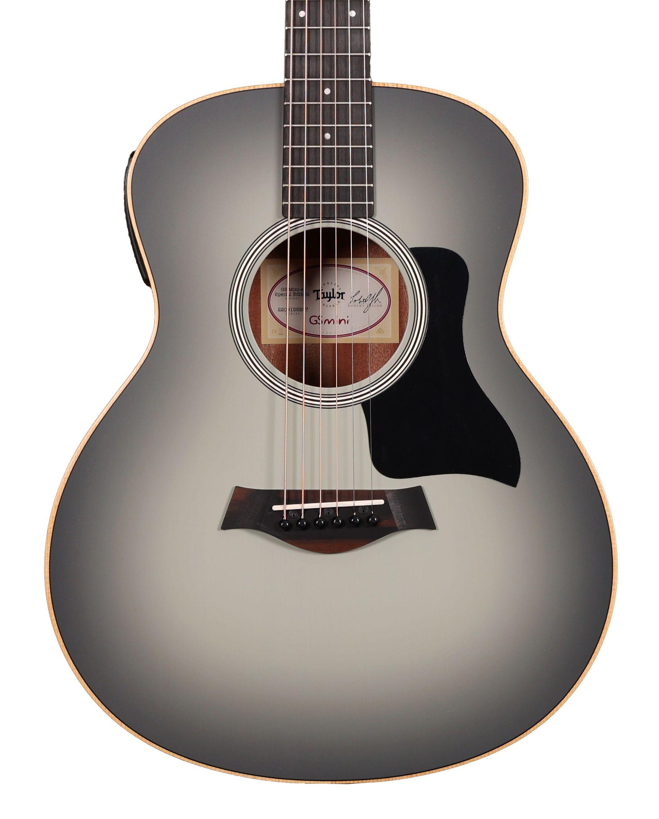 Taylor GS Mini-e Special Edition Electro Acoustic Guitar in Silverburst - IMGL4866 - hero_compressed.jpg