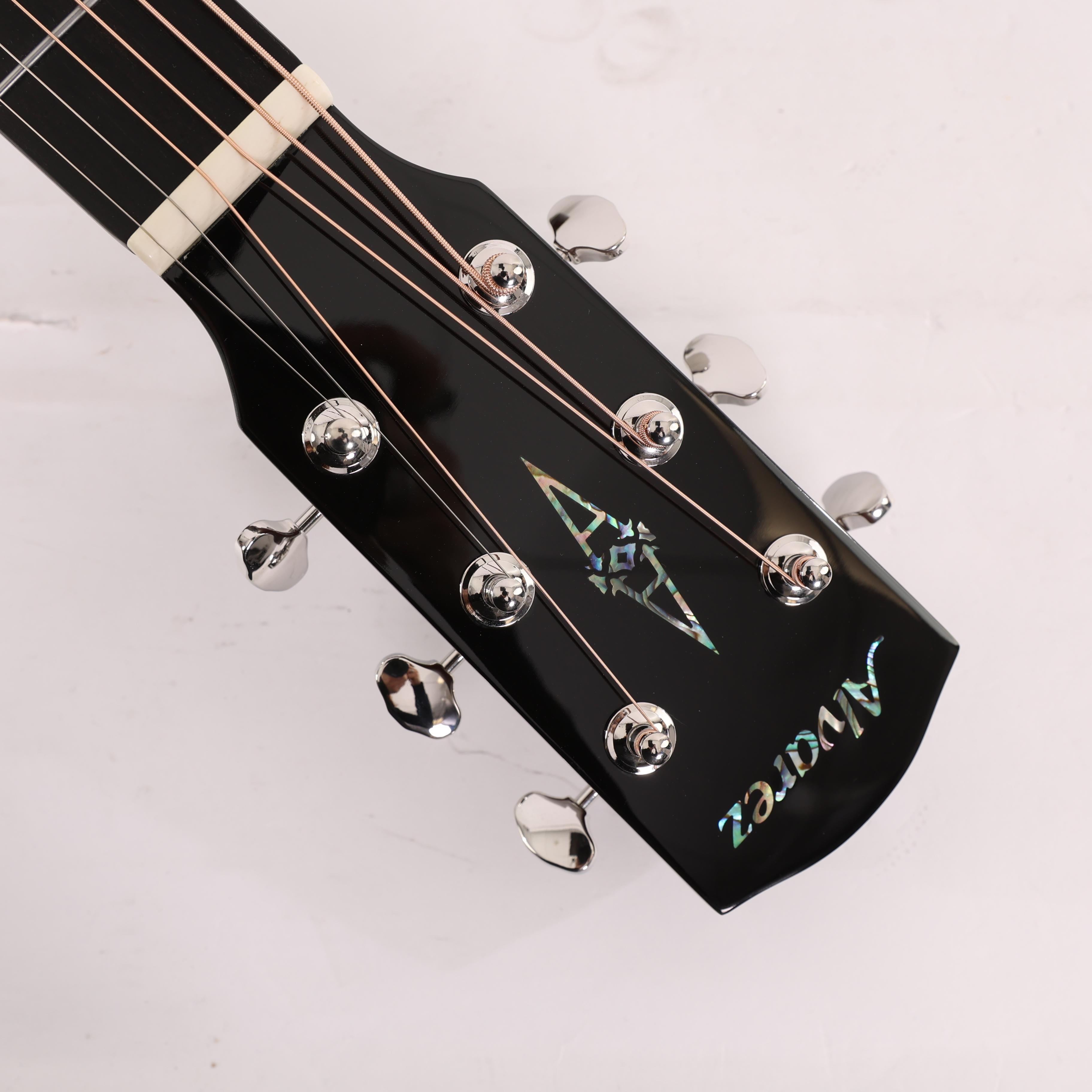 B Stock : Alvarez LF70e Laureate Folk OM Acoustic Herringbone Sunset - LR Baggs HiFi Pickup 001 - B-LF70E-0001 (1).jpg