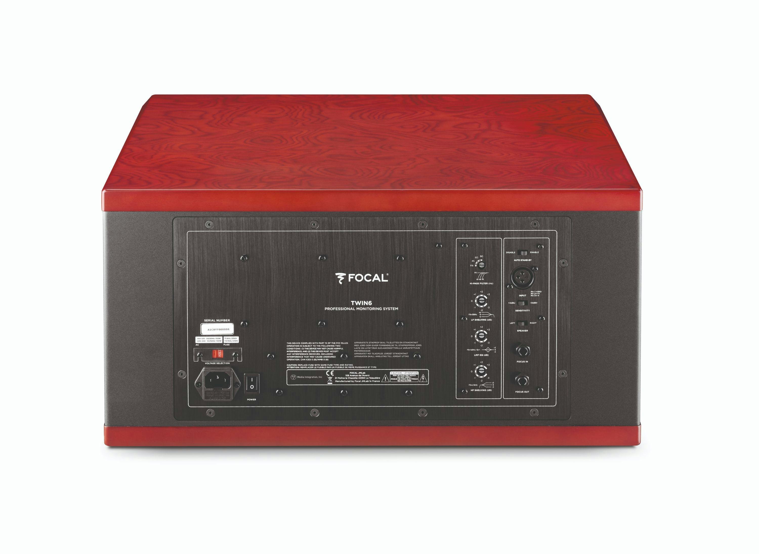 Focal Twin 6 ST6 Studio Studio Monitor - 517415-Twin6_Dos_Dessus.jpg