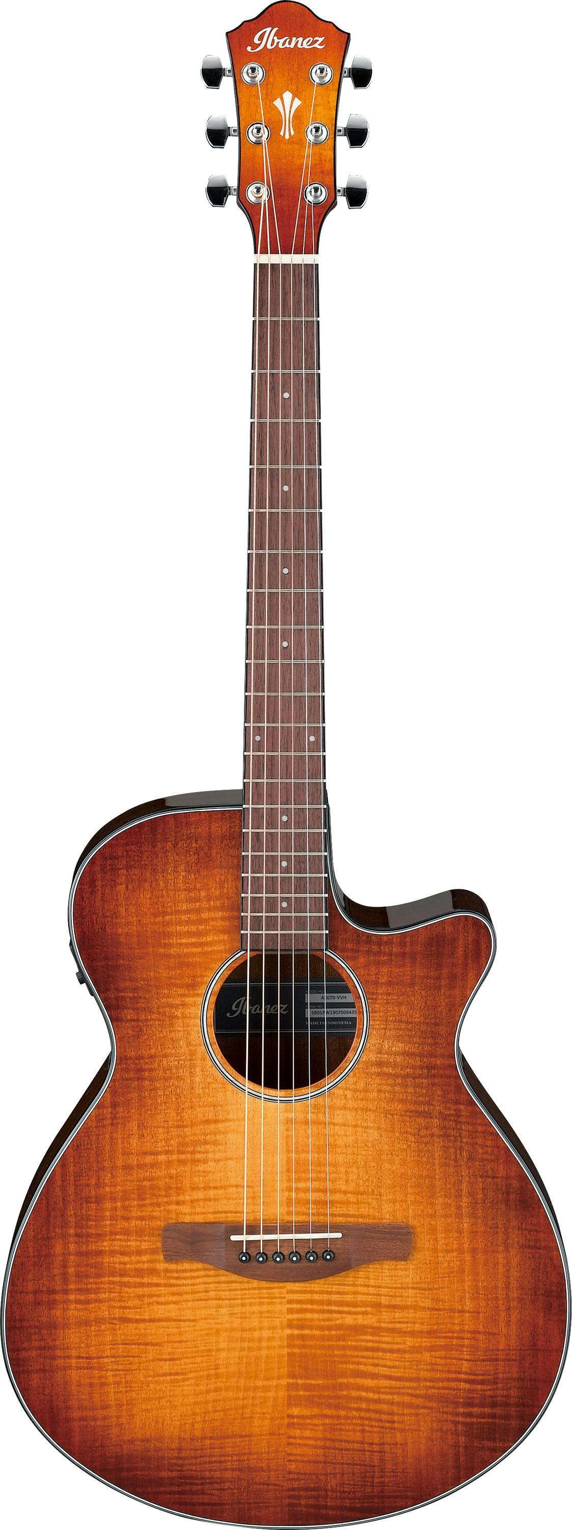 B Stock: Ibanez AEG70VVH Acoustic AEG Series in Vintage Violin 002 - 424287-AEG70_VVH_5B_01_A.jpg