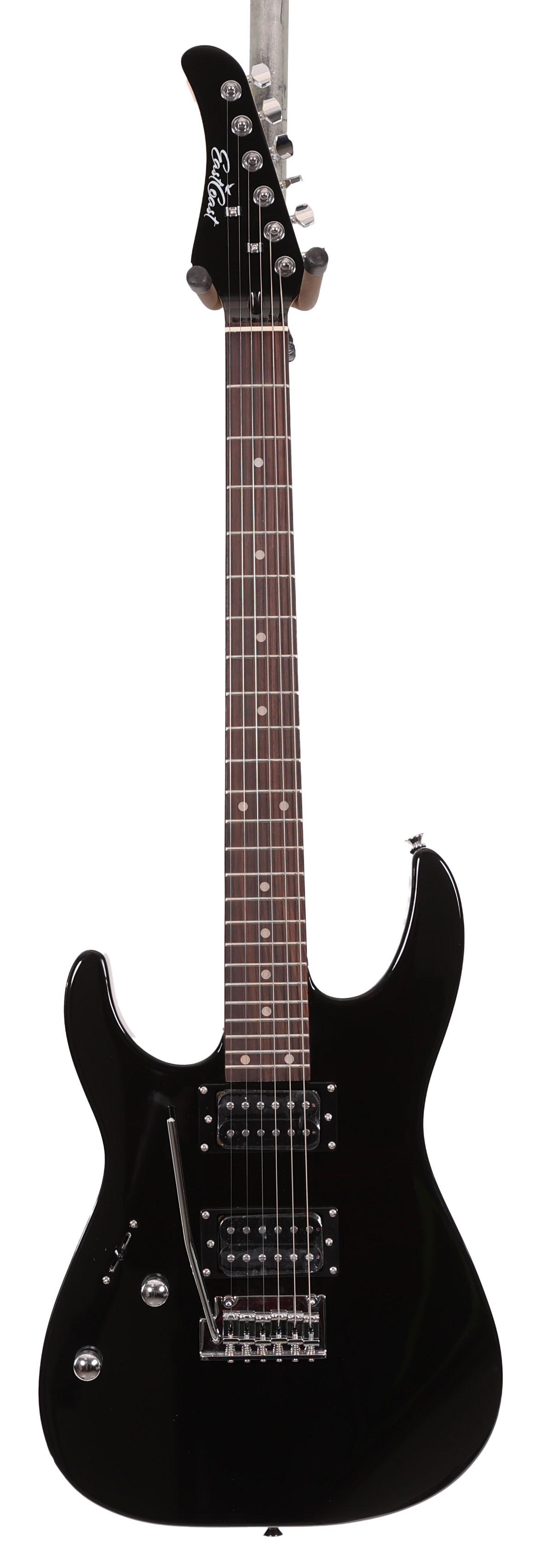 B Stock : Eastcoast HM1 Left Handed Guitar in Black Rosewood Fretboard 025 - B-EC-HM1-BK-0025 (3).jpg