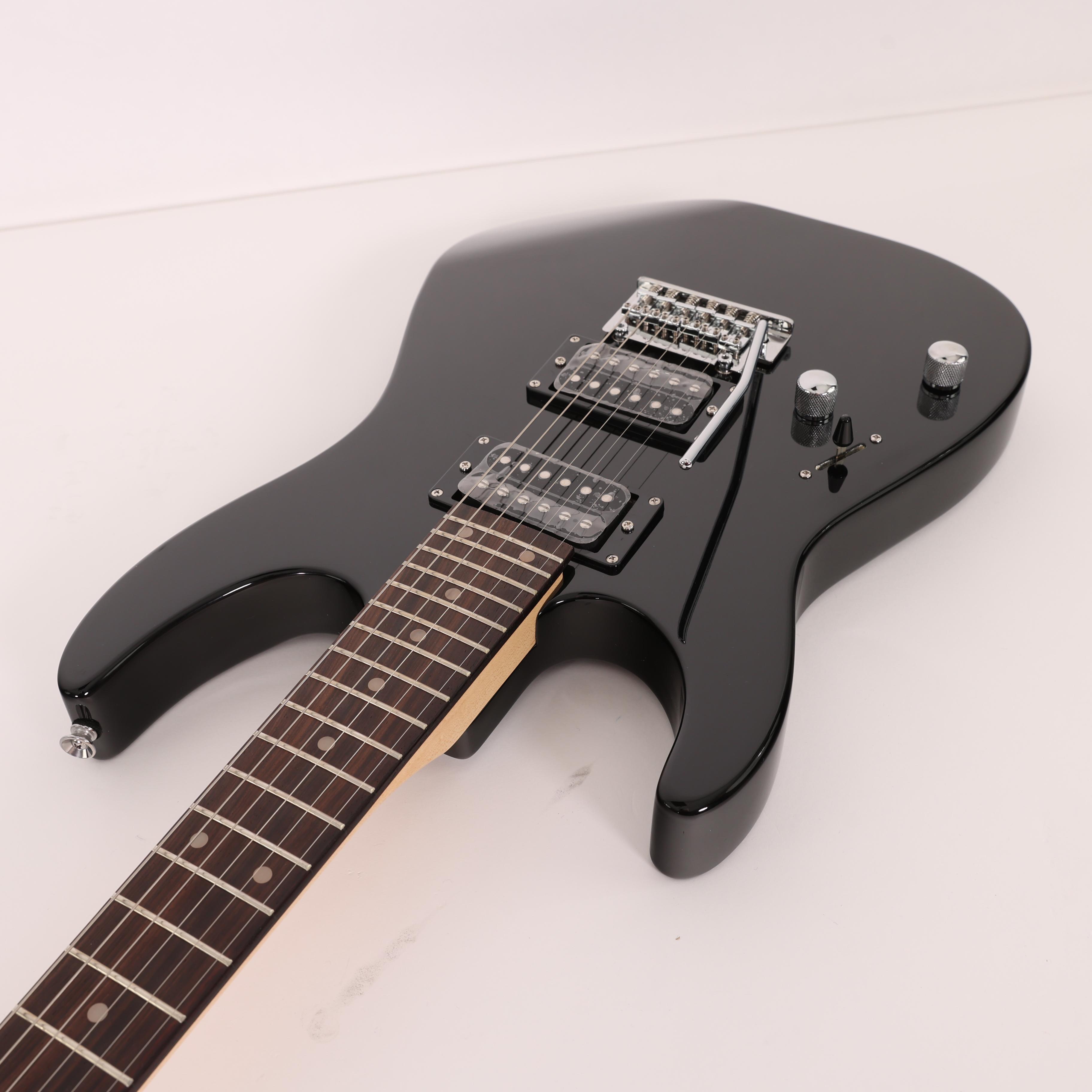 B Stock : Eastcoast HM1 Left Handed Guitar in Black Rosewood Fretboard 025 - B-EC-HM1-BK-0025 (11).jpg