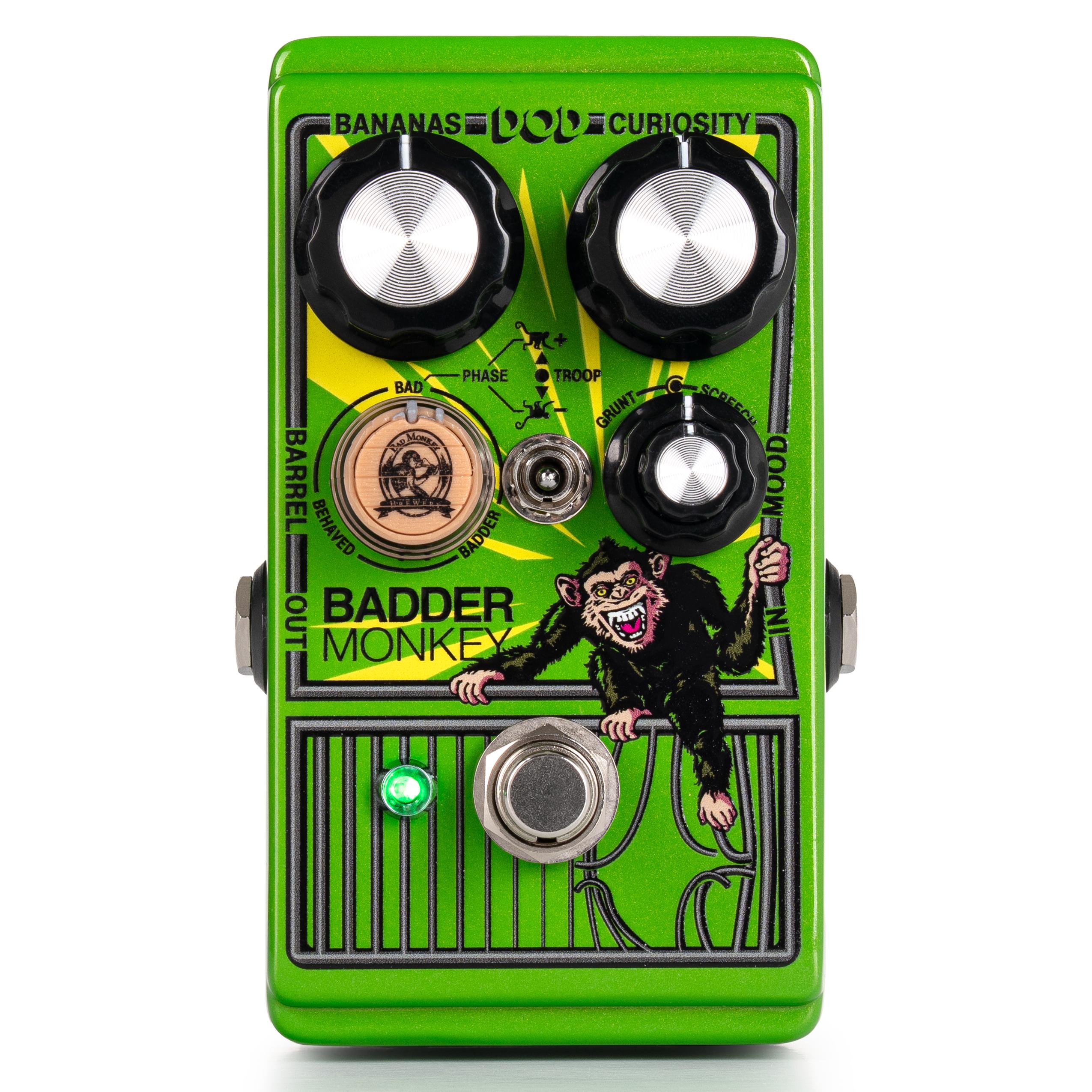 DOD Badder Monkey Overdrive Pedal - DOD-BADDERMONKEY-Front.jpg