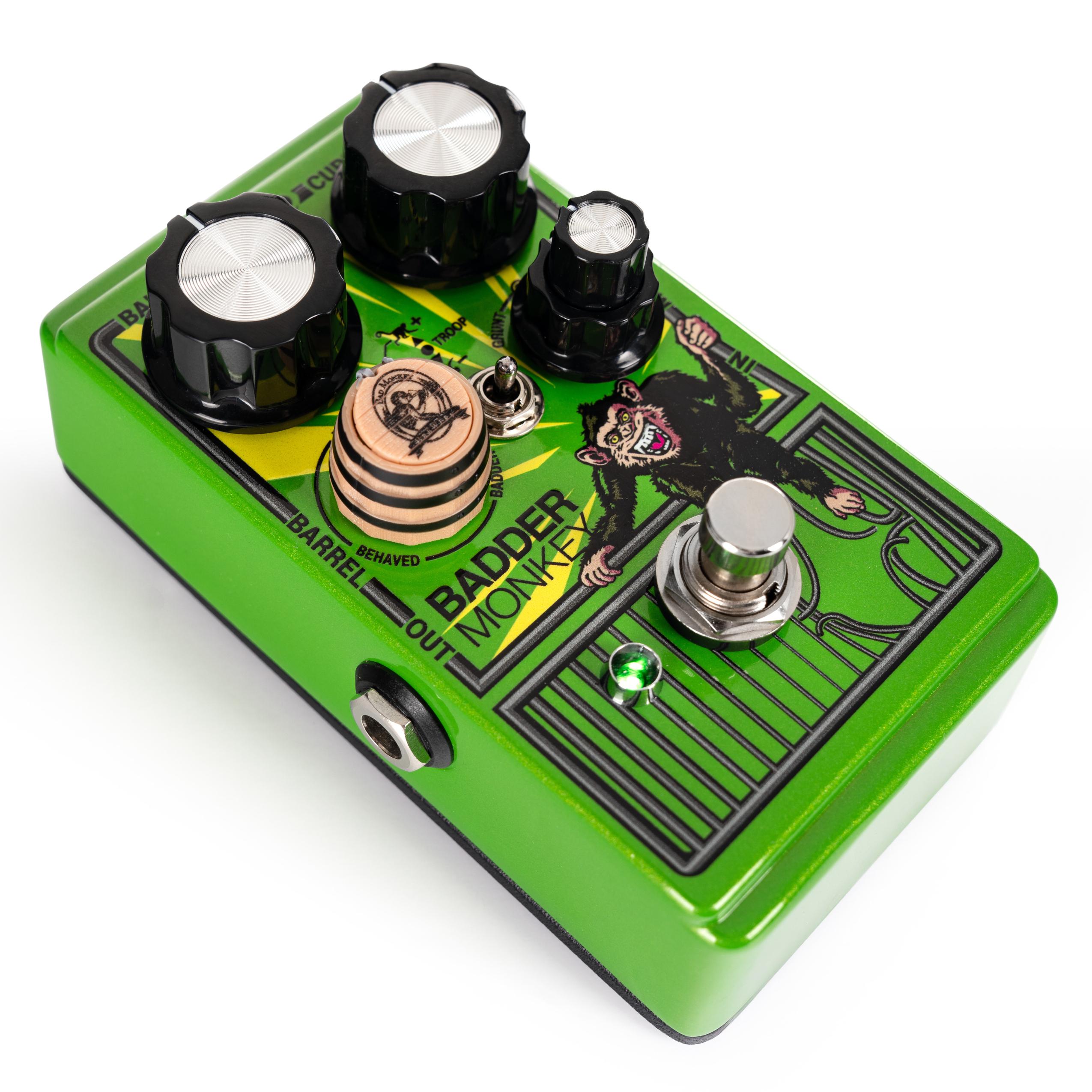 DOD Badder Monkey Overdrive Pedal - DOD-BADDERMONKEY-Low-Left-Angle.jpg
