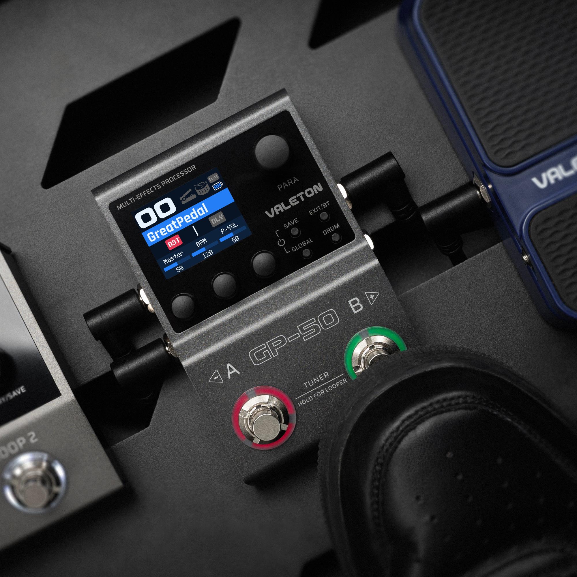 Valeton GP-50 Multi-FX, Amp Modeller & IR Loader Pedal - Andertons