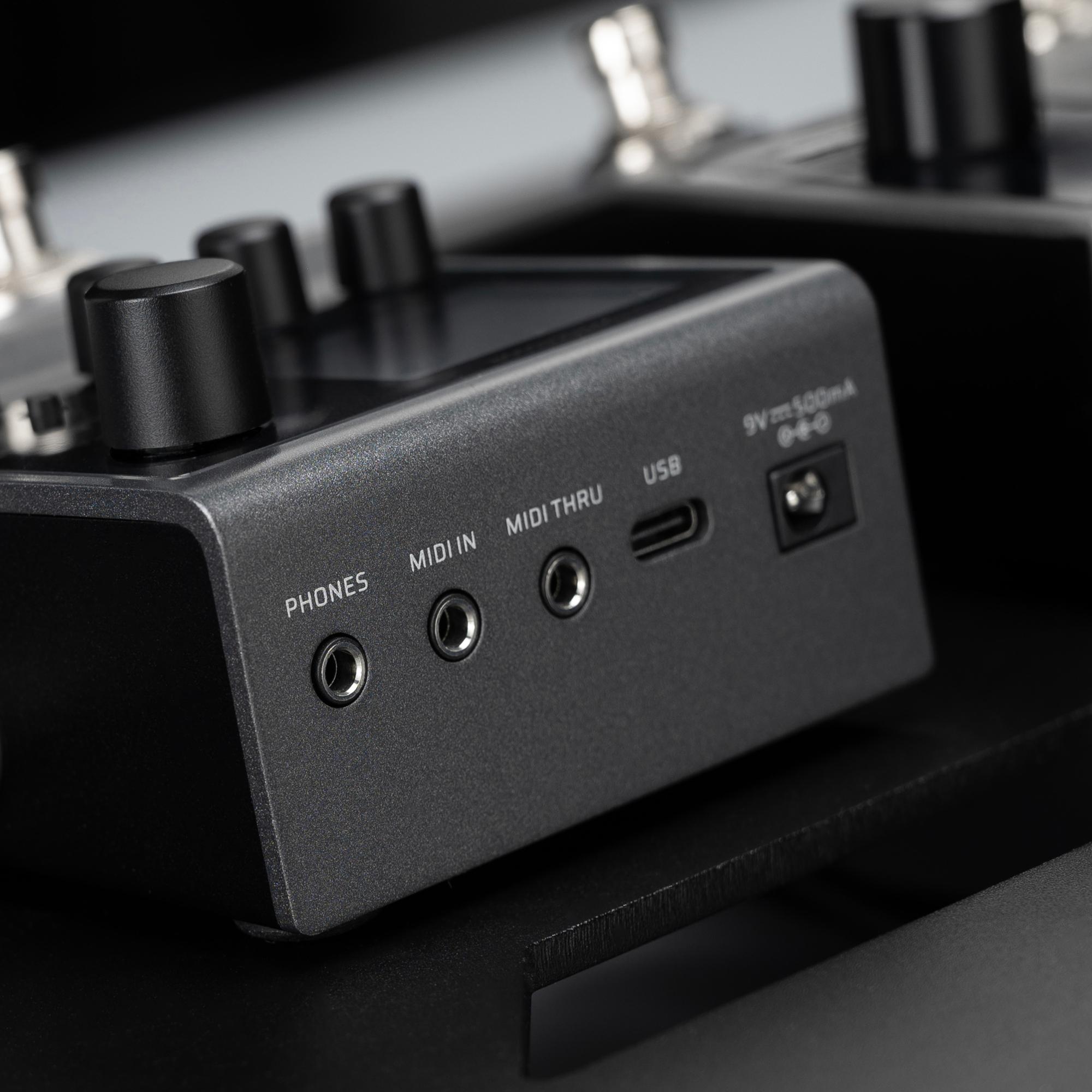 Valeton GP-50 Multi-FX, Amp Modeller & IR Loader Pedal - GP-50-Connectors.jpg