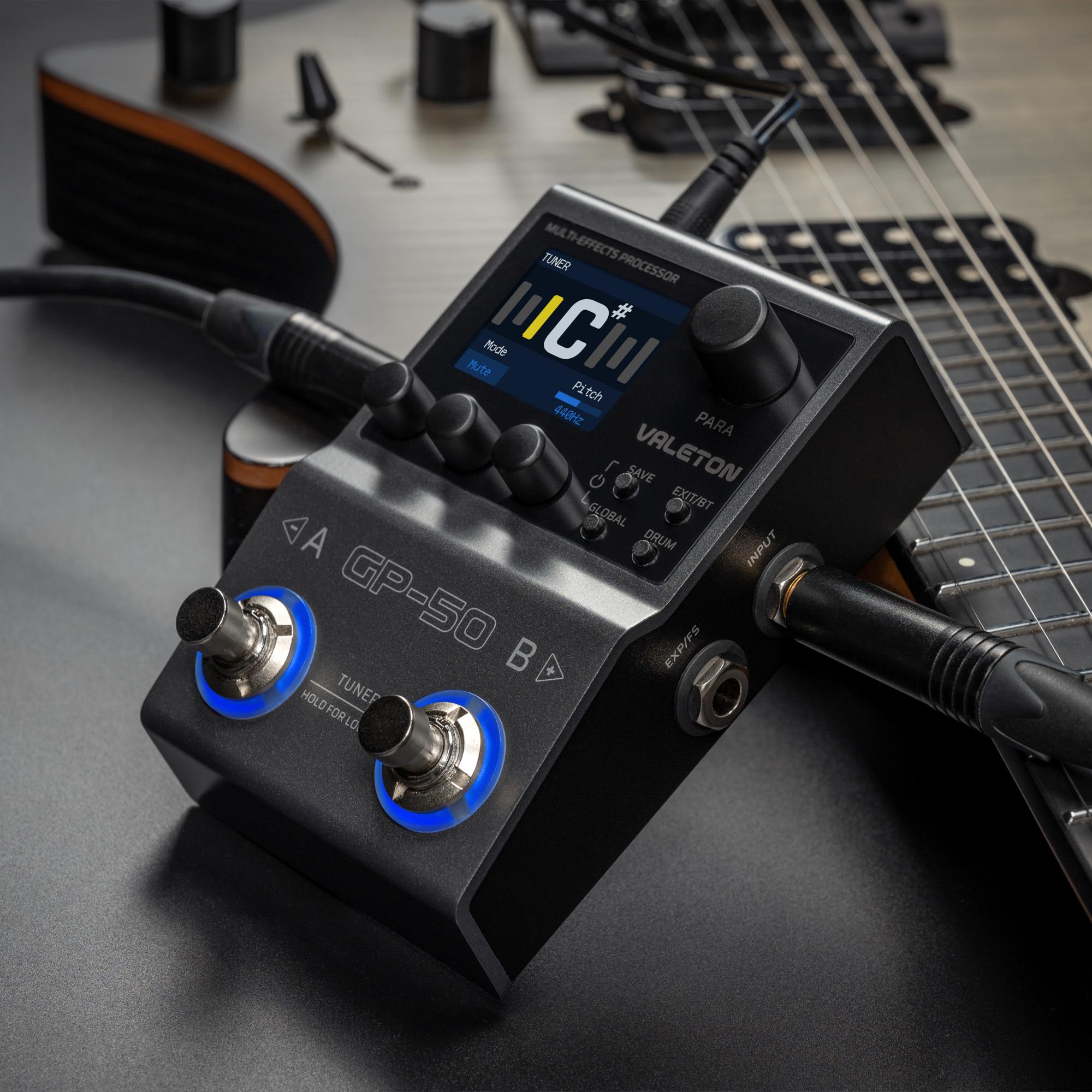 Valeton GP-50 Multi-FX, Amp Modeller & IR Loader Pedal - Andertons