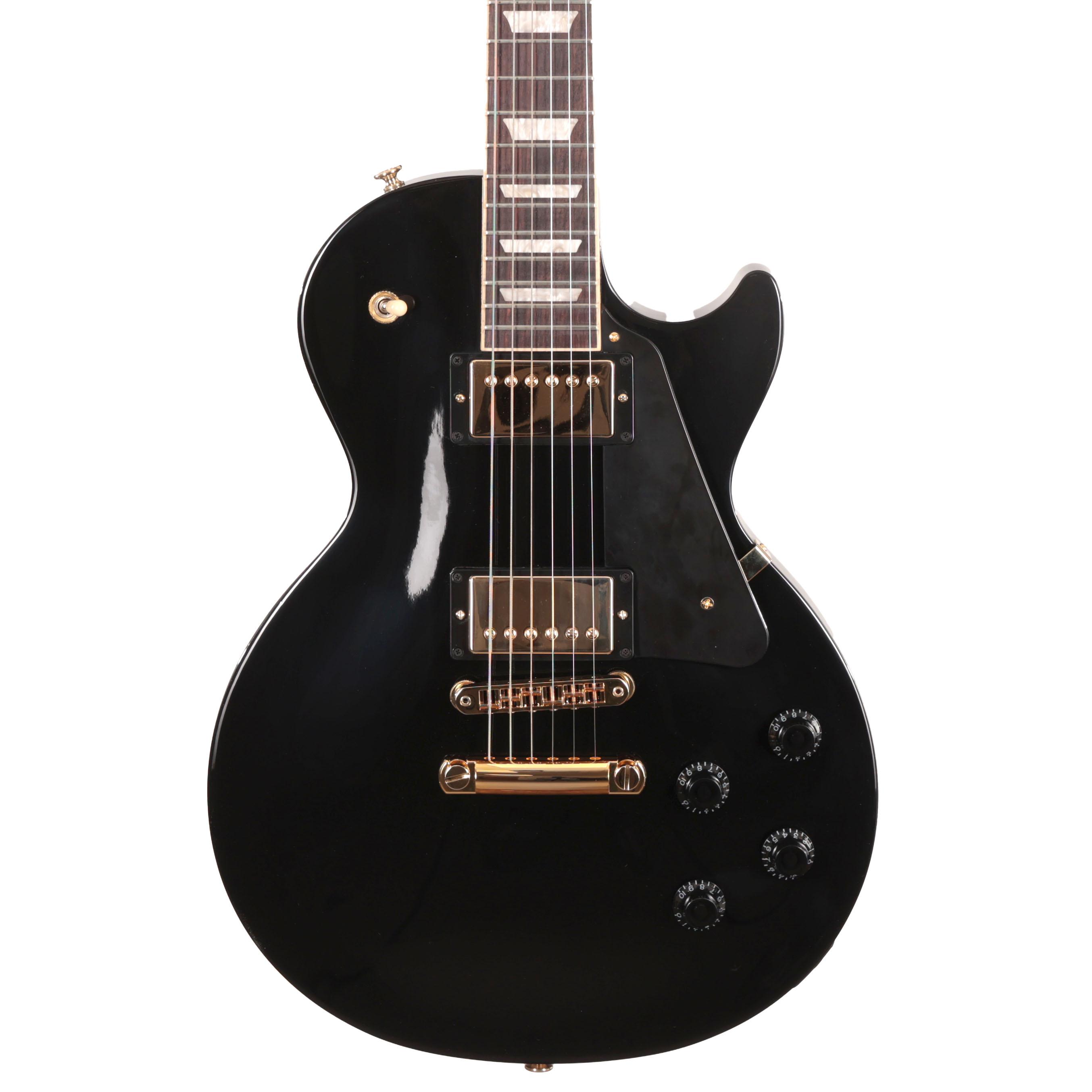Gibson Les Paul Studio Electric Guitar in Ebony with Gold Hardware - 203550290 (2).jpg