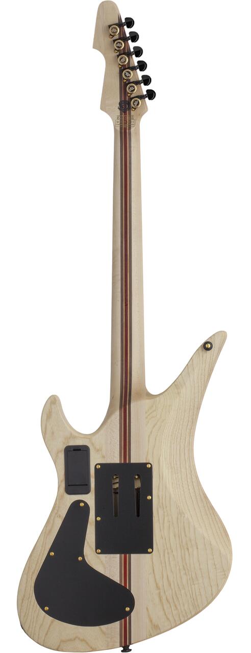 Schecter Avenger FR-S 50th Anniversary Electric Guitar in Gold Burst - SCH-GTR-4138-Back.jpg