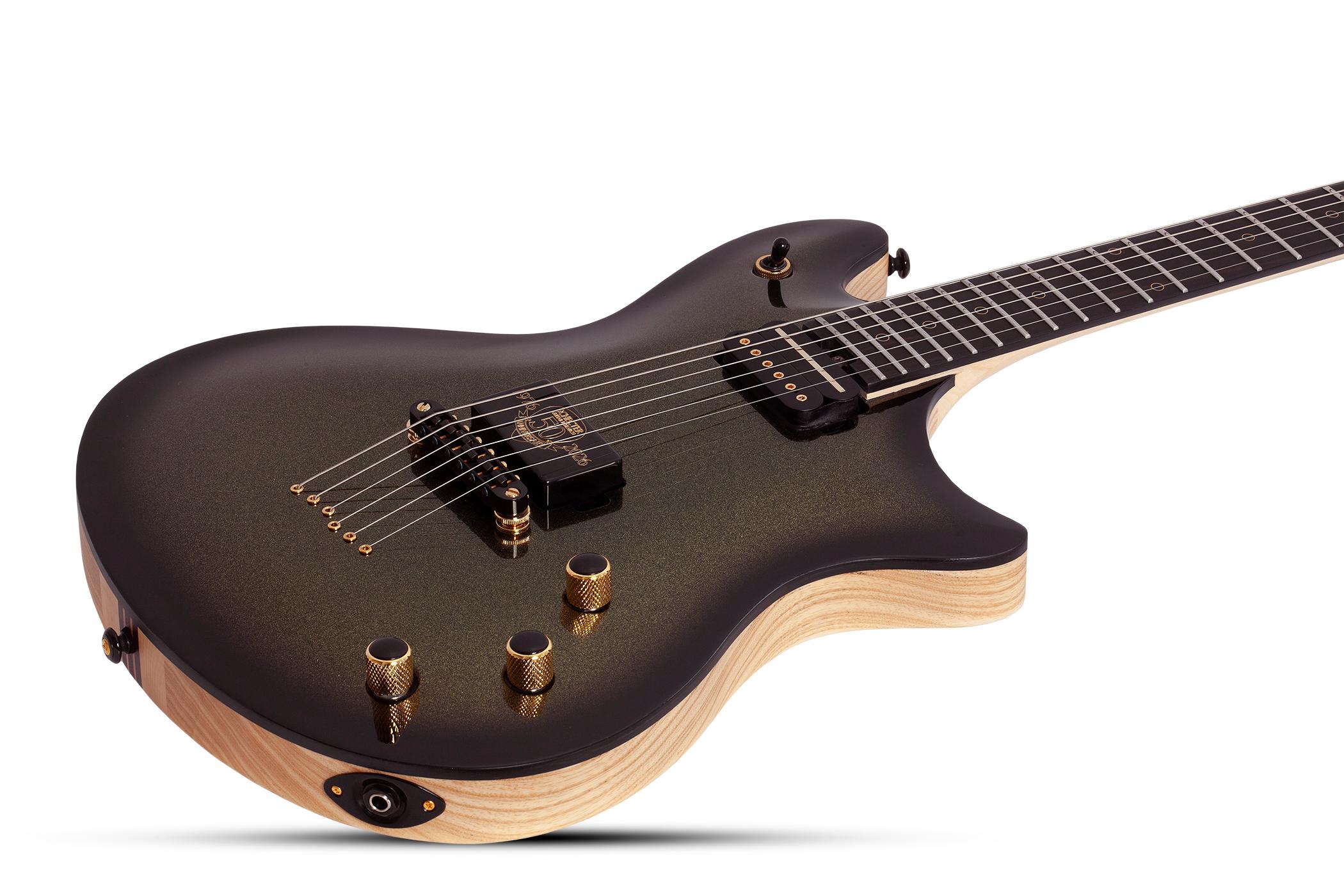 ギター SCHECTER/TEMPEST Schecter Tempest 50th Anniversary Electric Guitar in Gold Burst