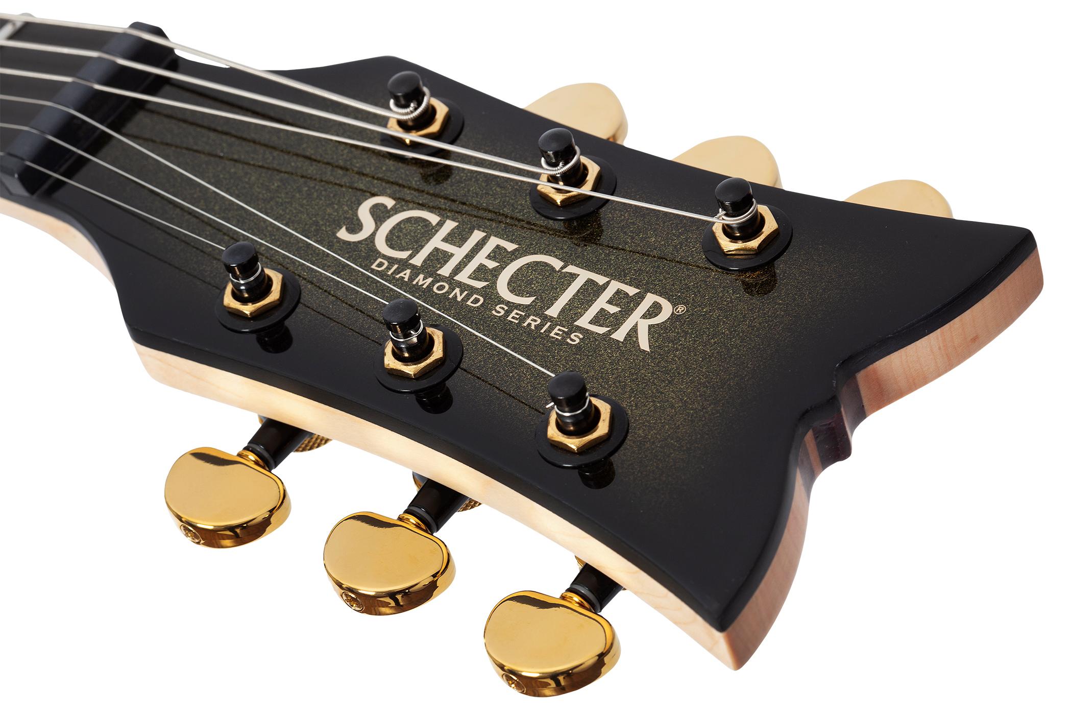 Schecter Tempest 50th Anniversary Electric Guitar in Gold Burst