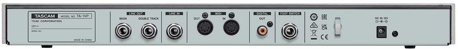 Tascam TA-1VP Vocal Processor - TA1VP-Tascam_TA-1VP_Rear.jpg