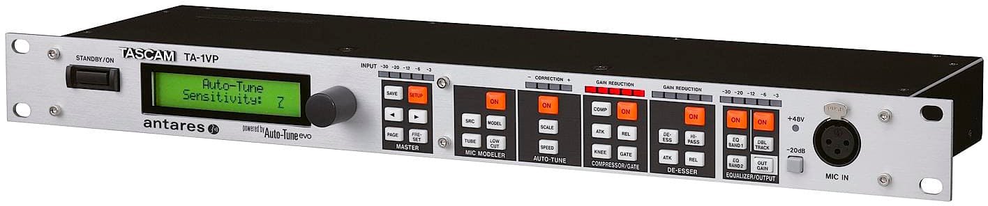 Tascam TA-1VP Vocal Processor - TA1VP-Tascam_TA-1VP_Right_Tilt.jpg