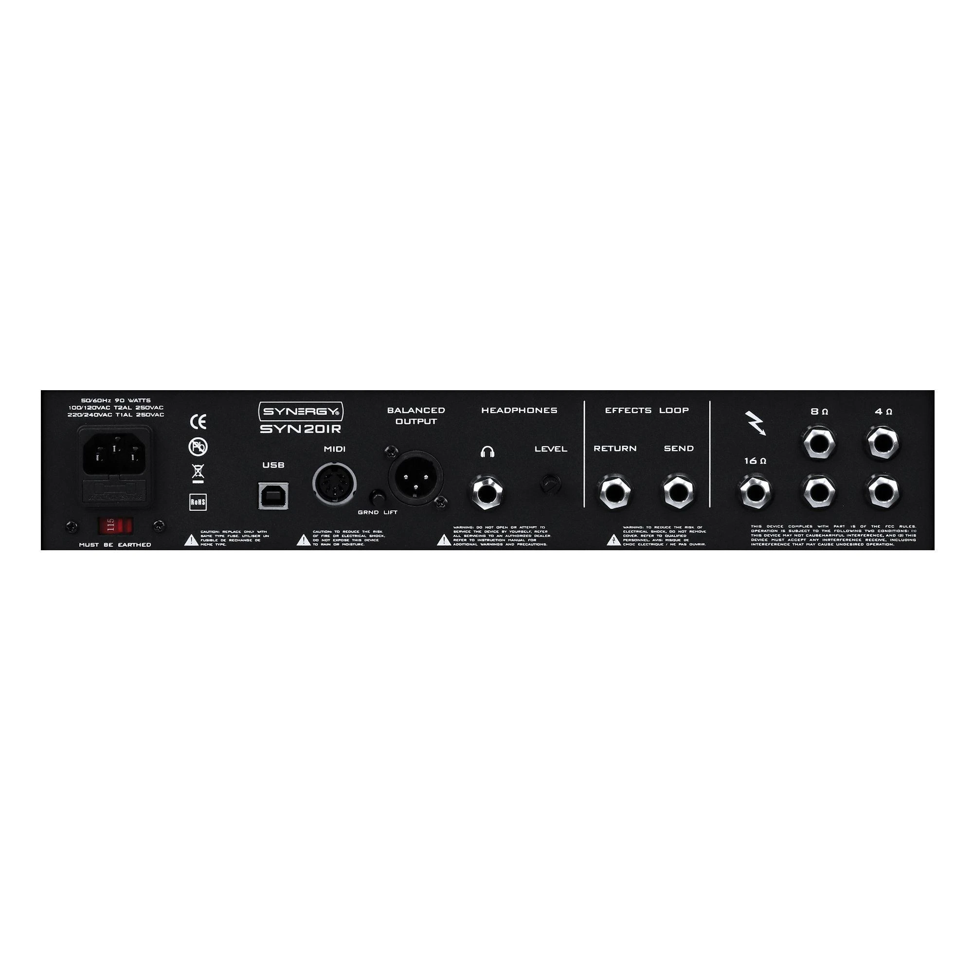 Synergy 20IR All-Tube Combo 20w 3-Channel Preamp Module Amp Combo - SYN-20IR-COMBO BACK PANEL_compressed.jpg