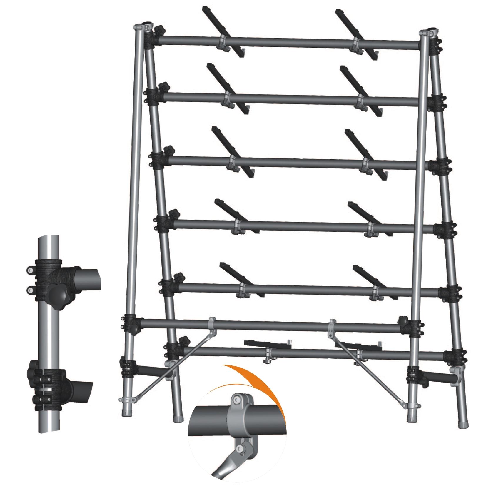 Ordo 6 Tier A Frame Keyboard Stand - S-1KBAF6 (2).jpg