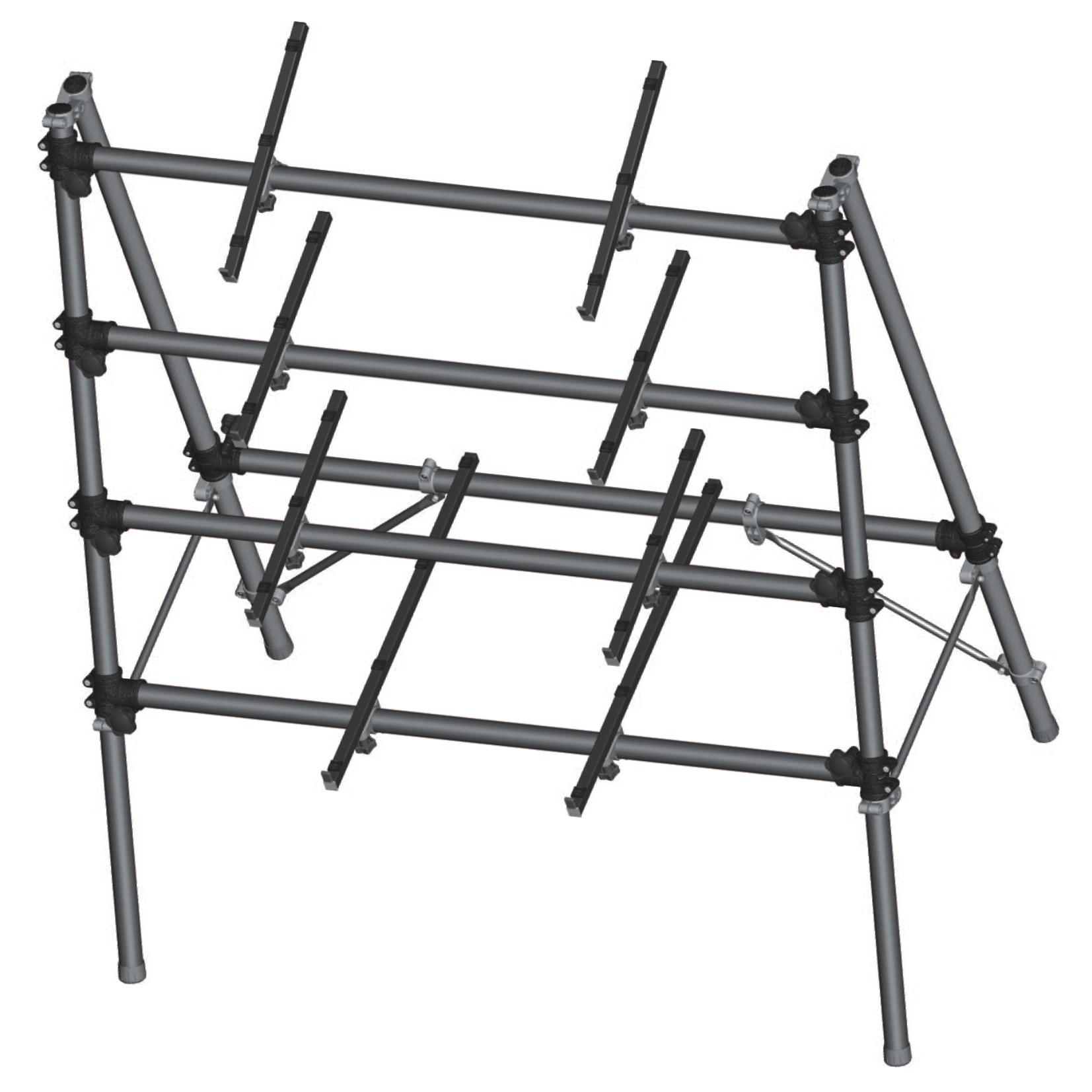 Ordo 4 Tier A Frame Keyboard Stand - S-1KBAF4 (2).jpg