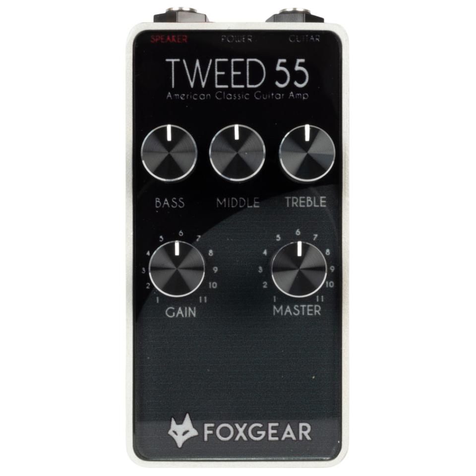 Foxgear Tweed 55 Guitar Amp Pedal - FGTWE-Front.jpg