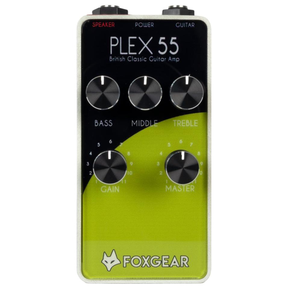 Foxgear Plex 55 Guitar Amp Pedal - FGPLE-Front.jpg