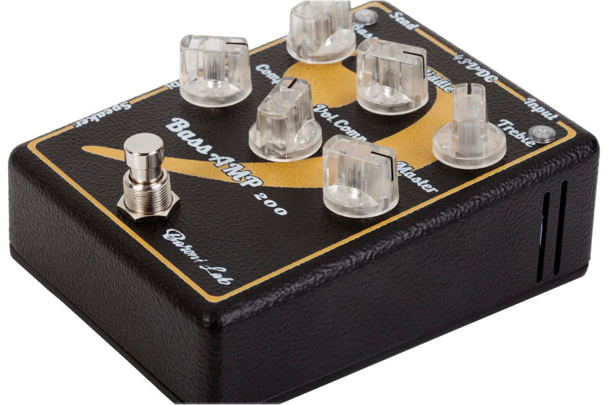 ベースアンプ ヘッド Baroni Lab BassAMP 200 Baroni Lab Mini Amp Bass 200 Pedal - Andertons Music Co.