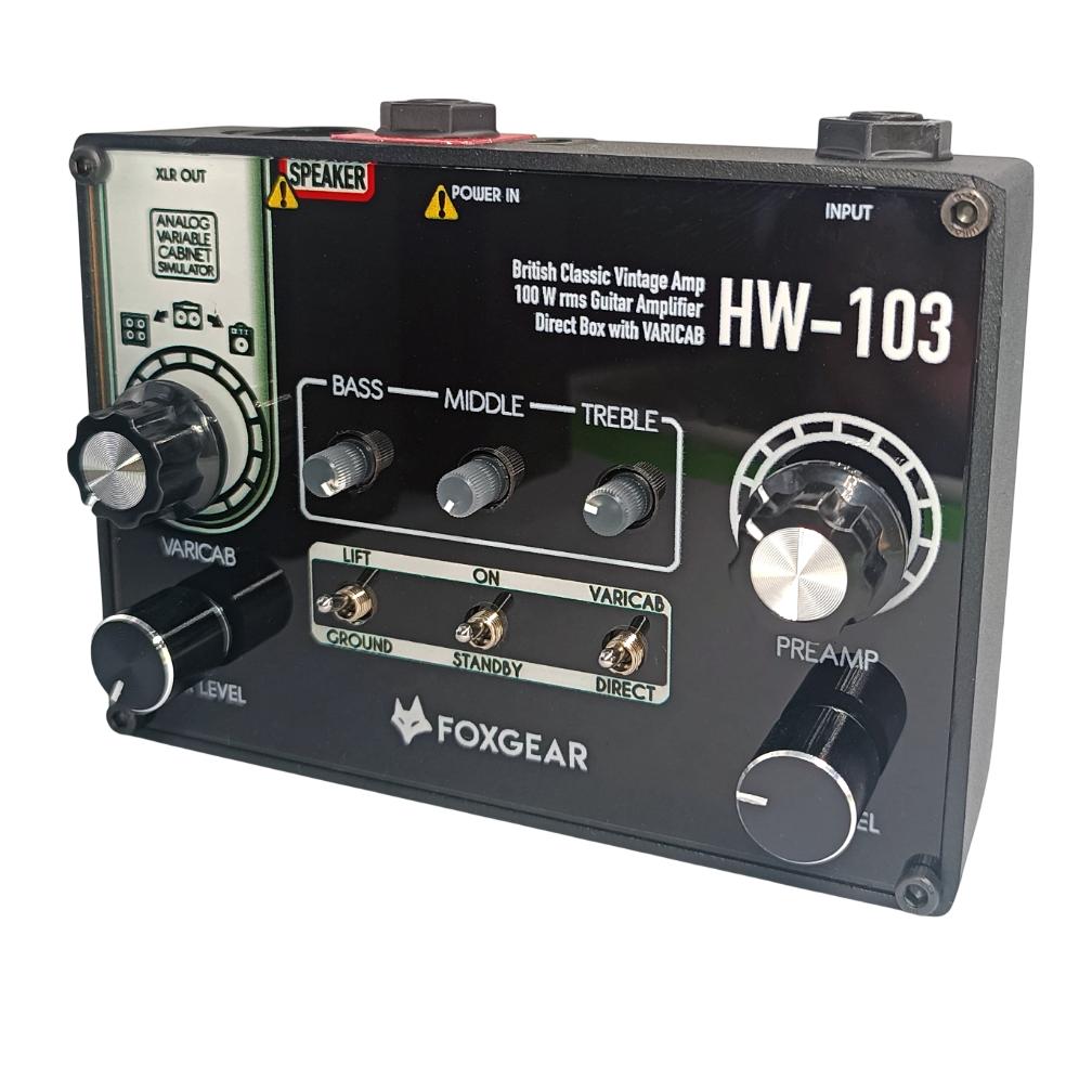 Foxgear HW-103 British Classic Vintage 100W Guitar Amp Pedal - 10011462-Right-Angle.jpg