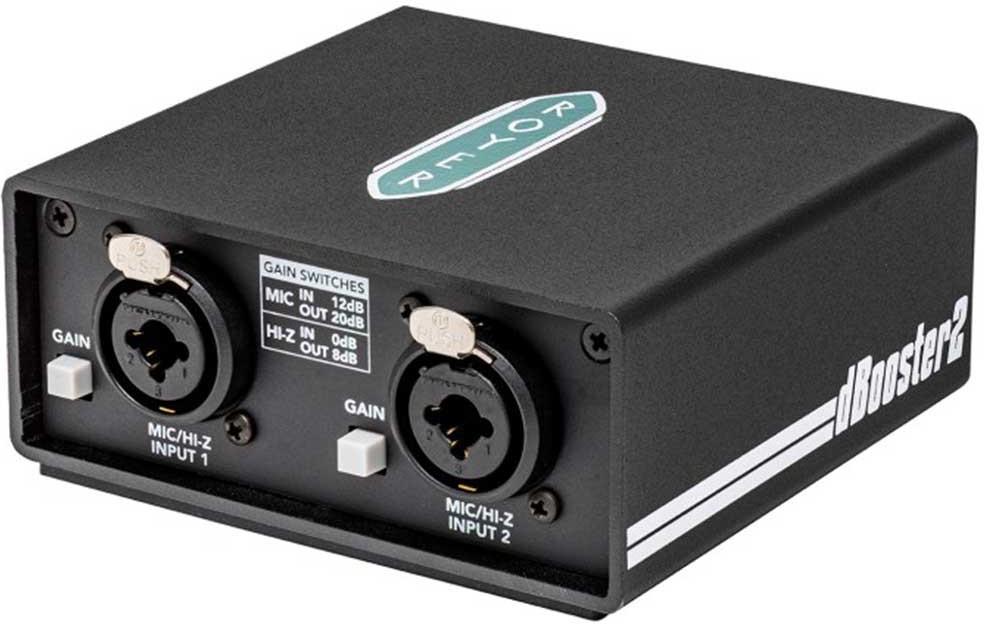 Royer Labs dBooster 2 - Dual Channel In-Line Signal Booster - DBOOSTER2_1.jpg