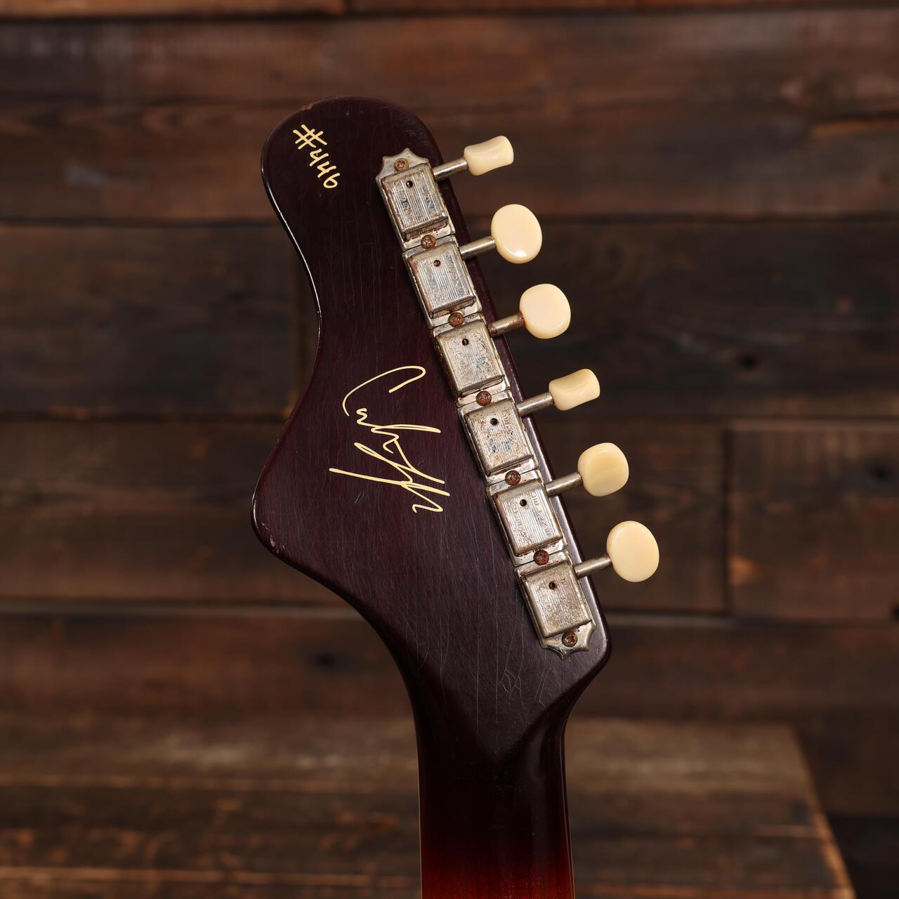 Castedosa Marianna Carve Top Electric Guitar with TS Humbuckers in Burnt Marshmallow, Medium Aged - 446 (6).JPG