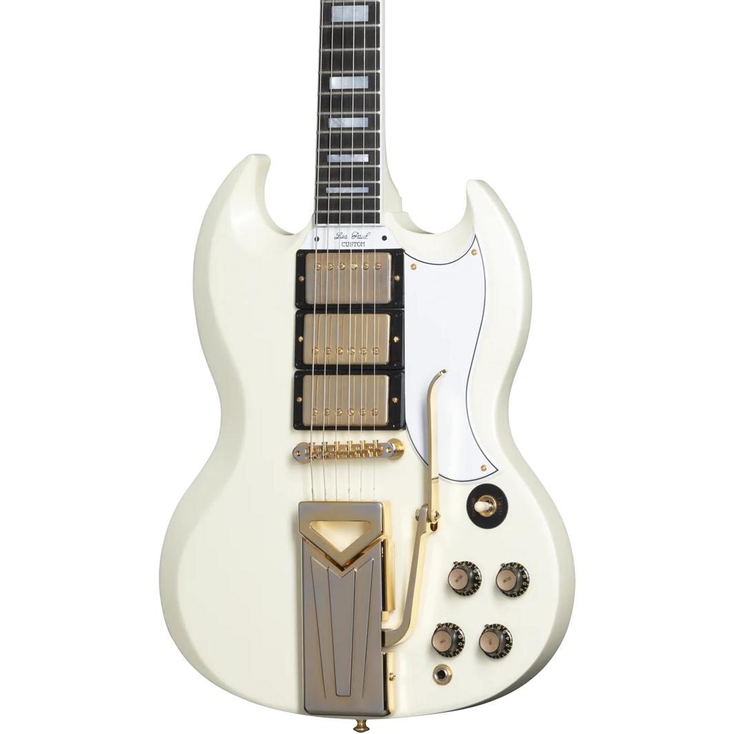 Gibson Custom 60th Anniversary 1961 SG Les Paul Custom VOS in Classic White - SGC60THVOCWGSP1-Body.jpg