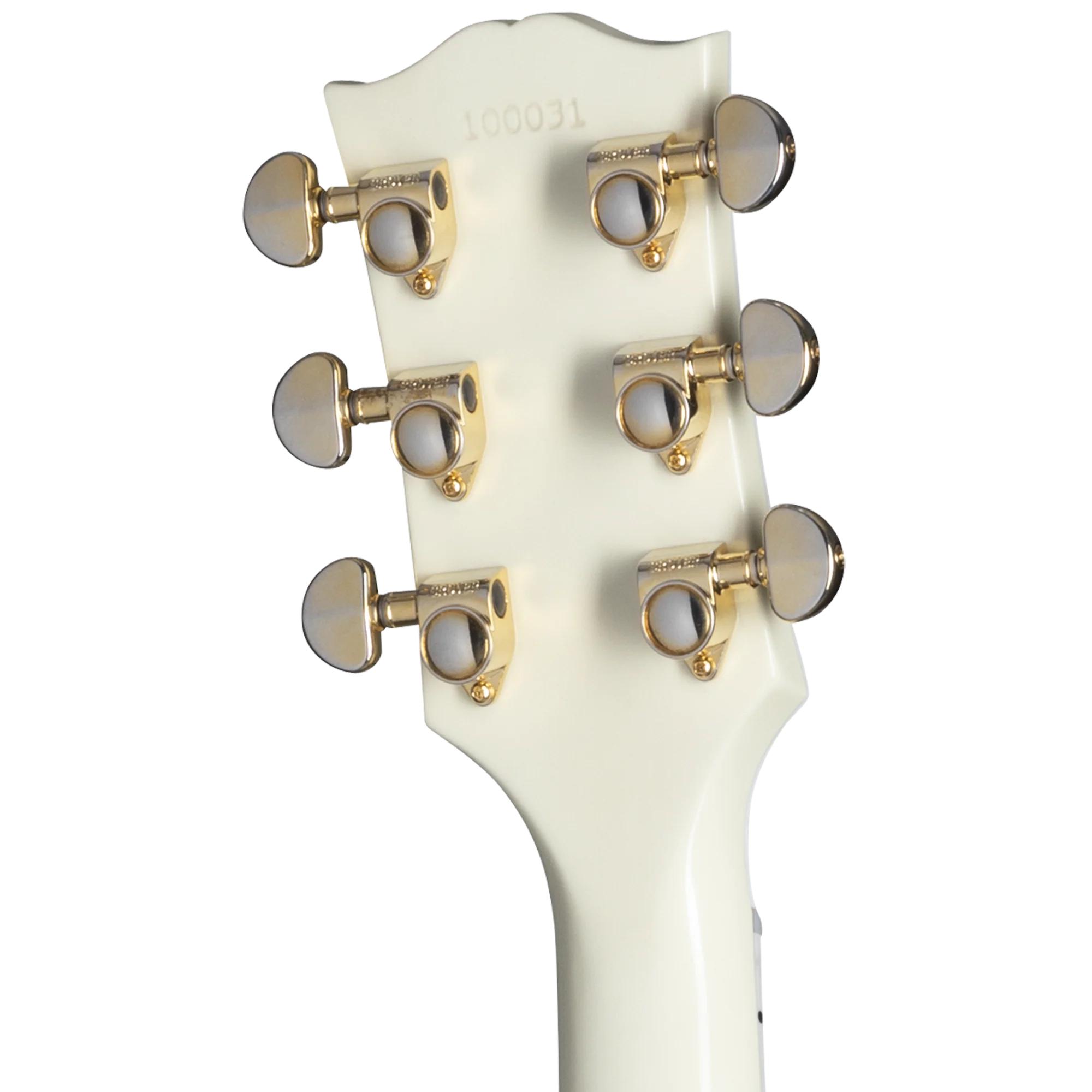 Gibson Custom 60th Anniversary 1961 SG Les Paul Custom VOS in Classic White - SGC60THVOCWGSP1-Headstock-Back.jpg