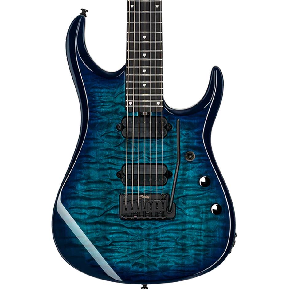 Sterling by Music Man JP157 Dimarzio John Petrucci Signature 7-String Electric Guitar in Cerulean Paradise - JP157DQMCPDE2WB-Hero.jpg
