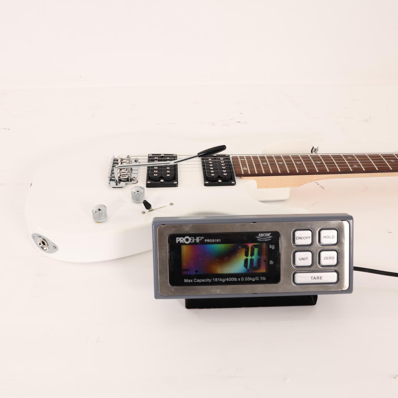 B Stock : Eastcoast HM1 Electric Guitar in White Rosewood Fretboard 002 - B-EC-HM1-WH-0002 (7).jpg