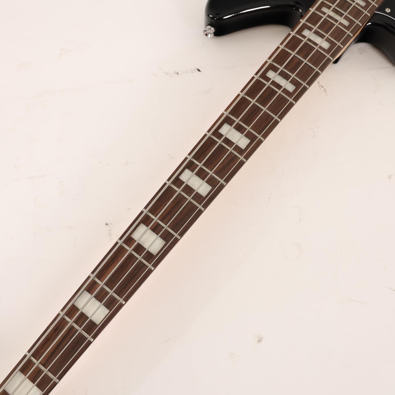 B Stock: Eastcoast MB30 Lefty Offset Scale Bass Black RW Board CH Black guard 005 - B-EC-MB30-B-0005 (12).jpg